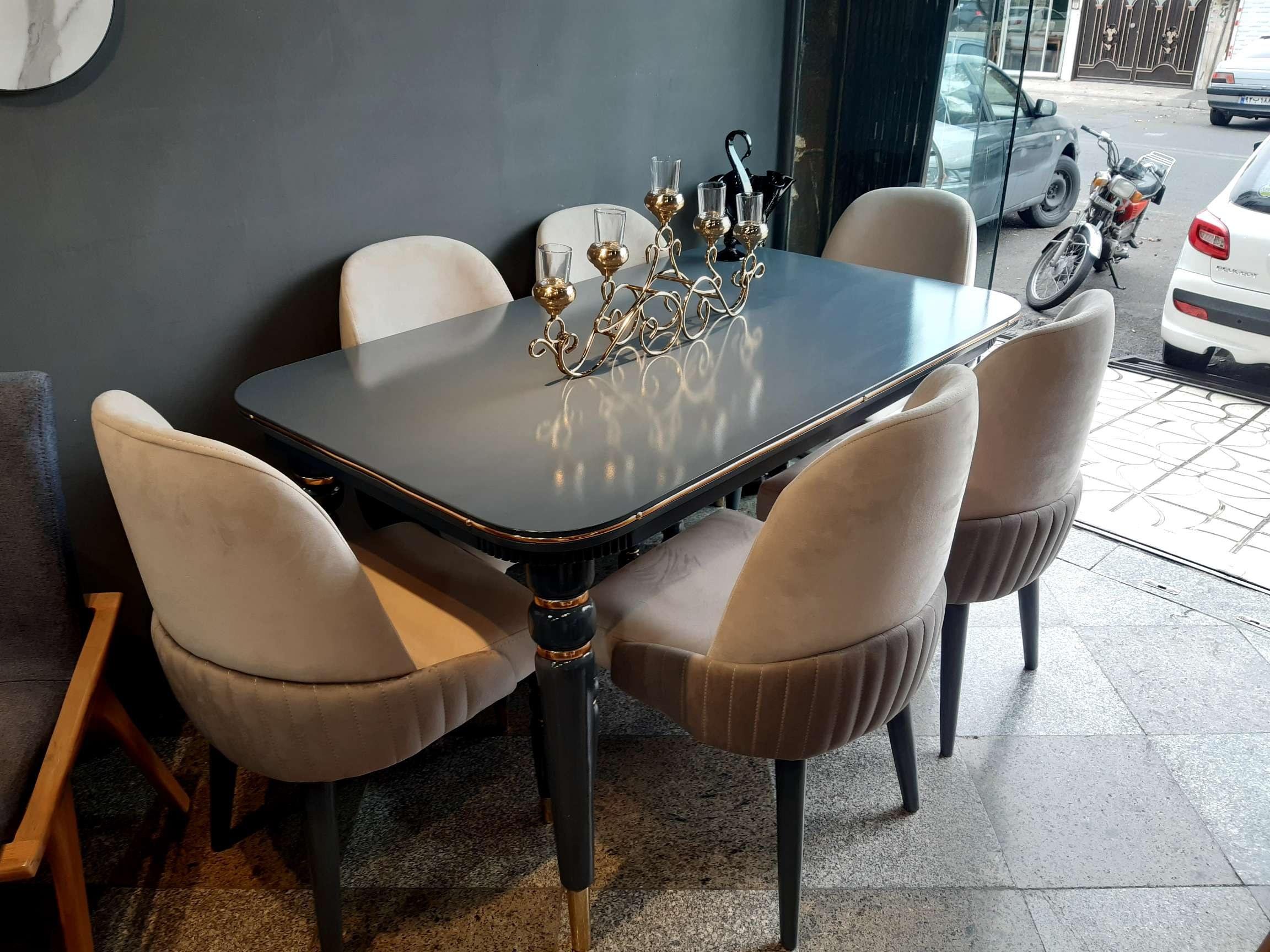 myz-naharkhory-arsyn میز ناهارخوری 6 نفره آرسین - Image 1